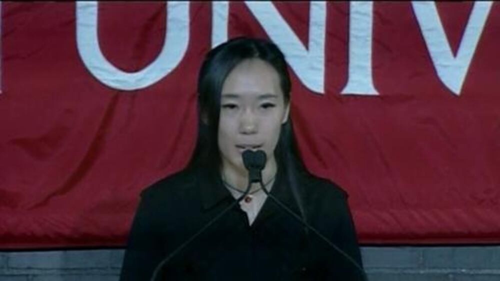 Video: Memorial held for Chinese Boston bombing victim