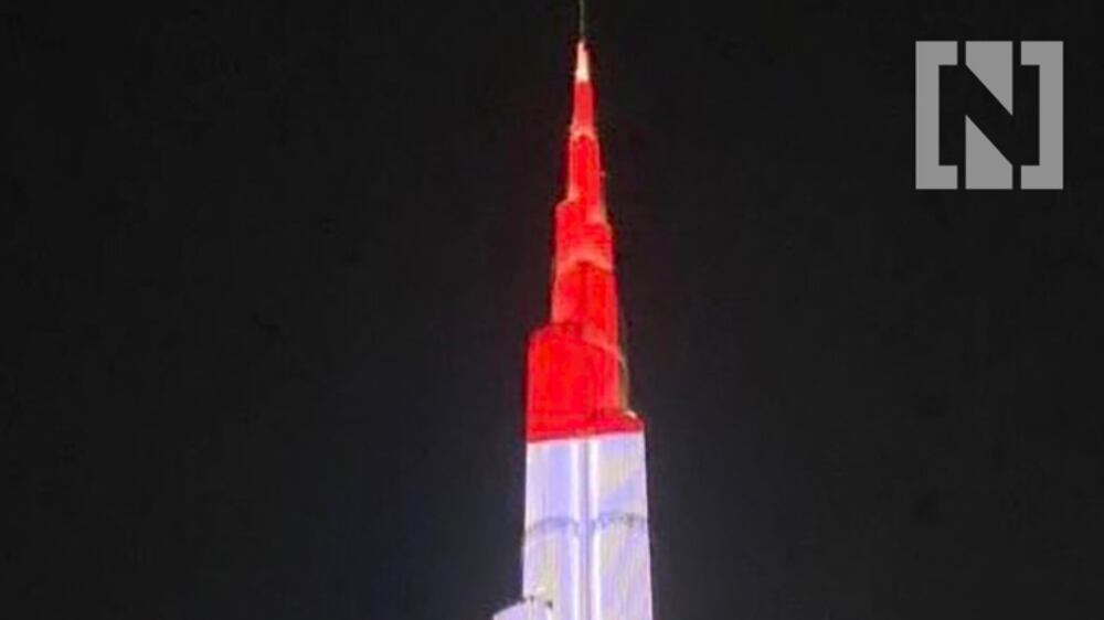 Burj Khalifa and Eiffel Tower pay tribute to Beirut