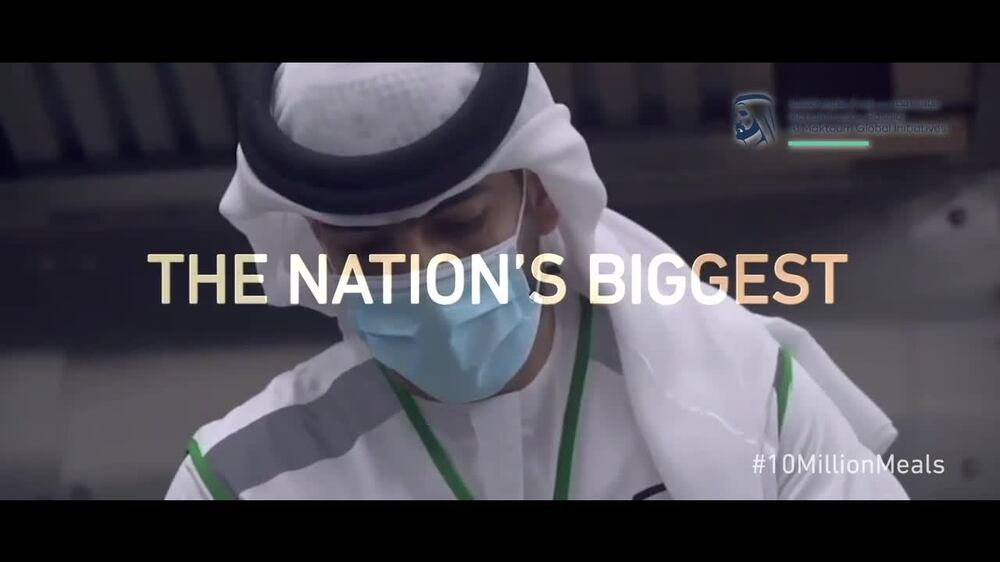 UAE's Ten million meals initiative  