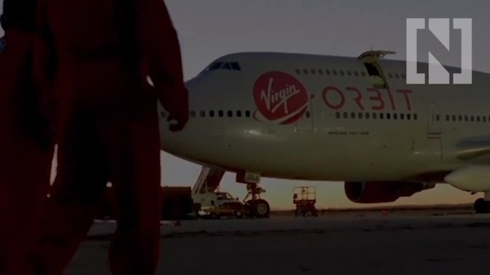 Virgin Orbit's first rocket launch fails