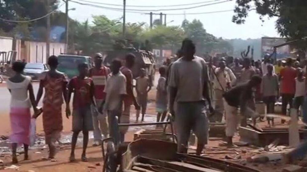 Video: President promises to secure neighborhoods in Bangui