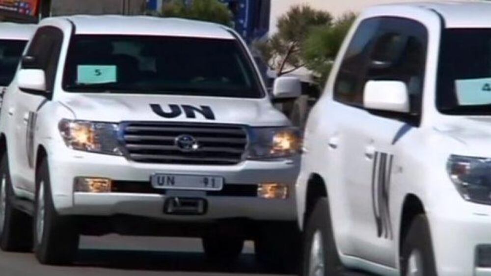 Video: UN returns to Syria on mission to destroy chemical weapons