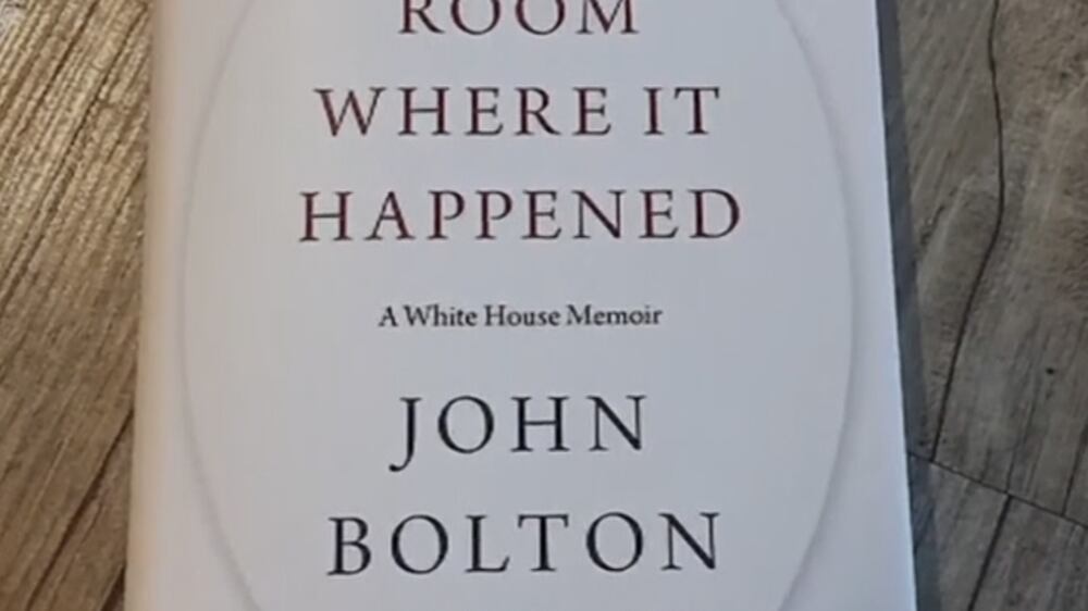BOLTON'S EXPLOSIVE BOOK ON THE TRUMP PRESIDENCY