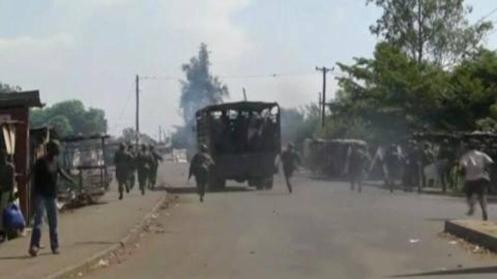 Video: Clashes after Kenyatta declared Kenya election winner