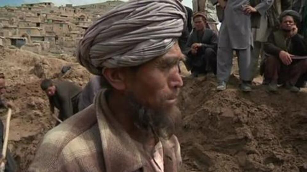 Video: Death toll in remote Afghan village could total 2,700