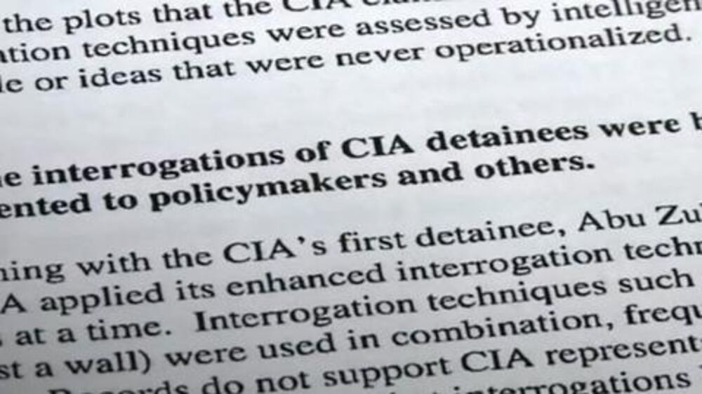 Report finds CIA interrogation techniques 'amounting to torture' - video