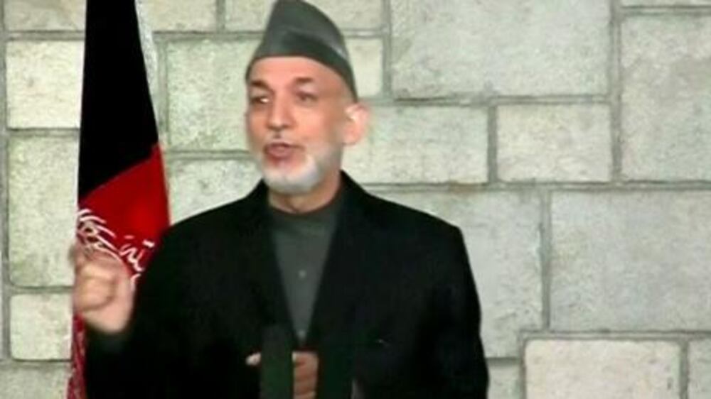 Video: Kerry, Karzai make show of unity in surprise Kabul visit