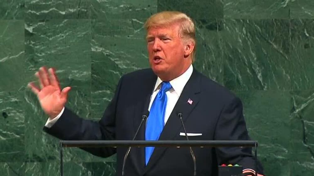 Mixed reactions on Donald Trump's UN speech