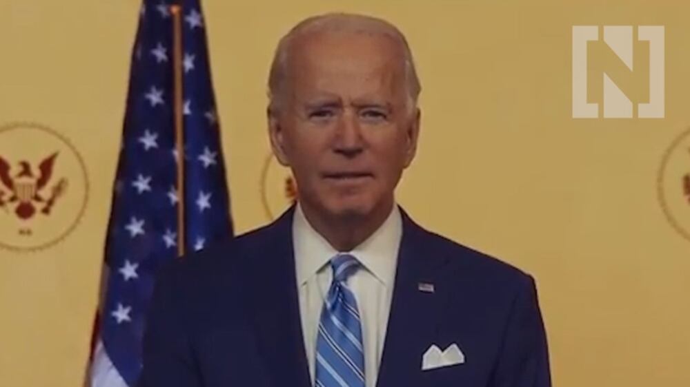 Joe Biden gives thanks to democracy as he lauds American elections on Thanksgiving