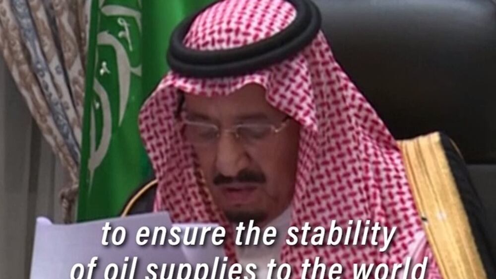 King Salman focuses on Iran and coronavirus in policy speech