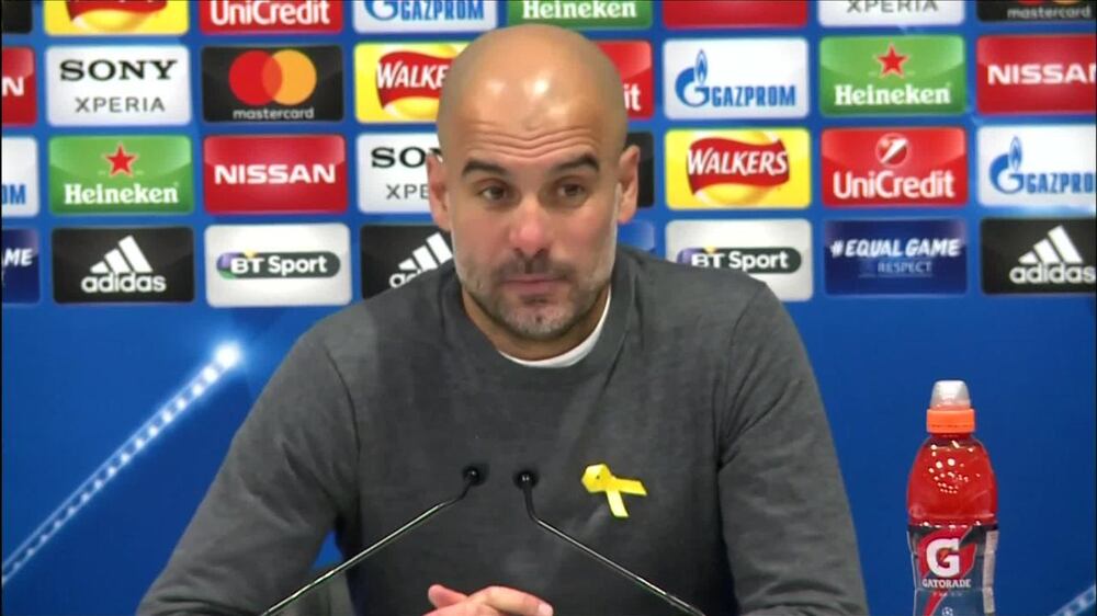 Pep Guardiola: Man City will 'convince ourselves' Champions League tie is not over