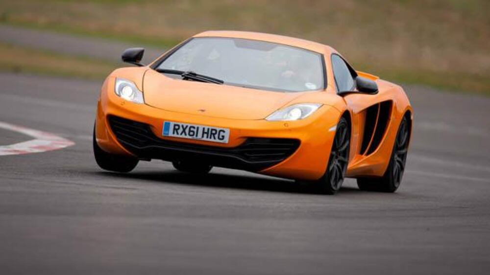 Driving the McLaren MP4-12C