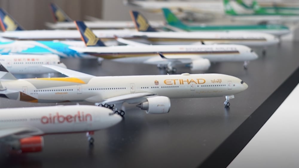 One man's quest to have the biggest model plane collection in the UAE
