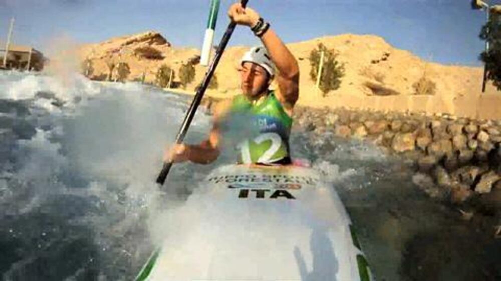 Video: Olympic canoeists train in Al Ain