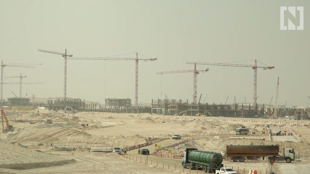 Construction is under way for Expo 2020 Dubai