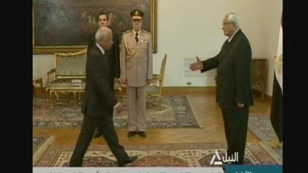 Video: Egypt's interim goverment gets to work