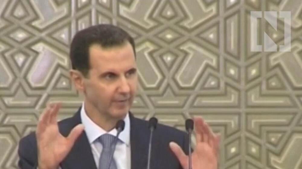 Syrian President stops speech due to ill health 