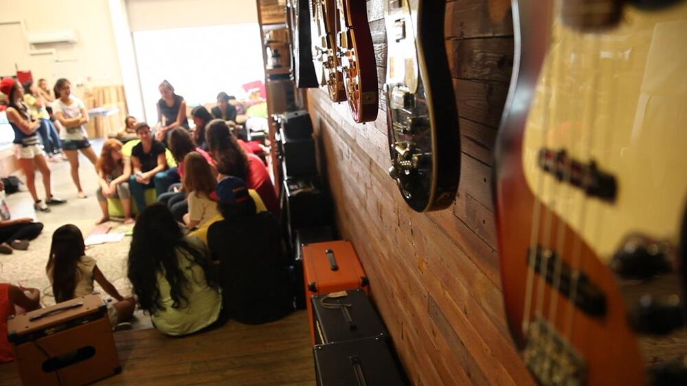 Video: UAE's Rock Camp for Girls 2013