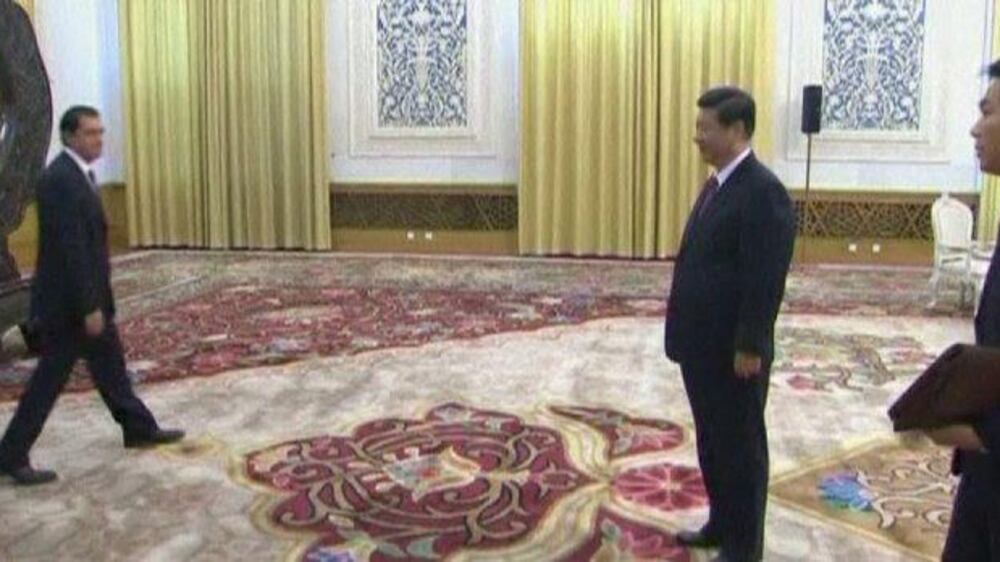Video: Egypt's president meets Chinese leaders in Beijing