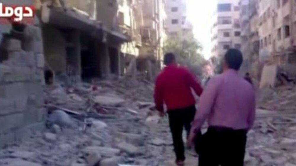 Video: Shelling on day three of Syrian 'ceasefire'