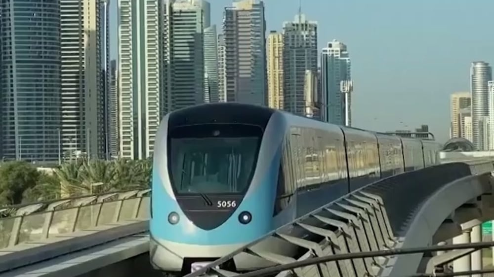 Dubai Metro back up and running