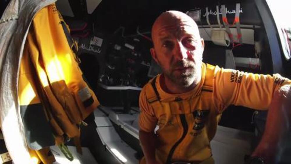 Azzam skipper Ian Walker discusses Volvo Ocean Race leg 4 progess