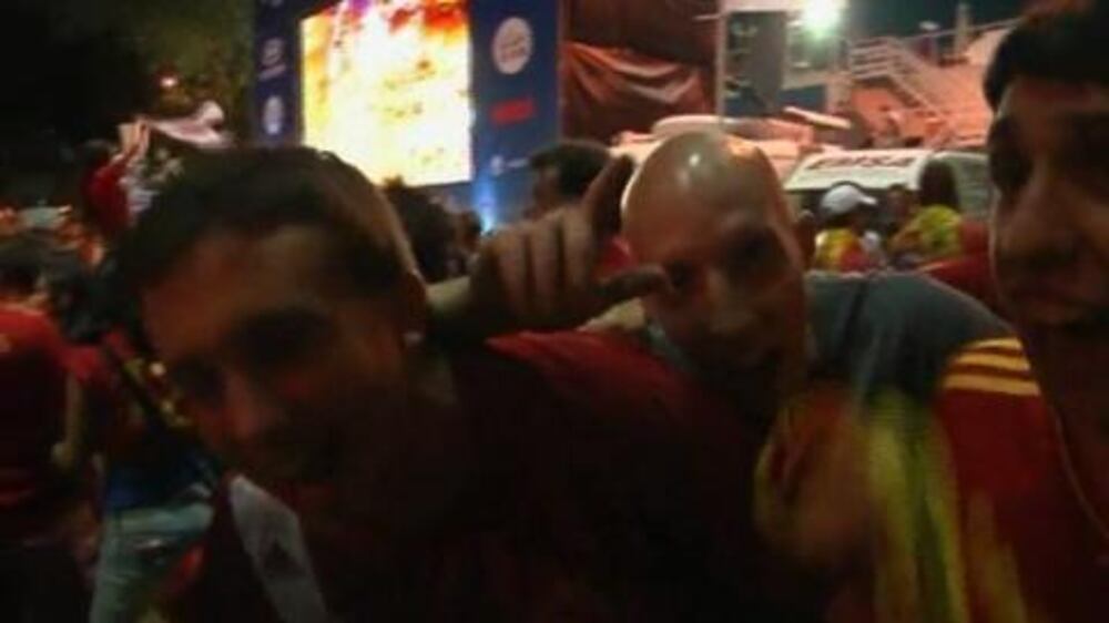 Video: Madrid celebrates Euro 2012 victory