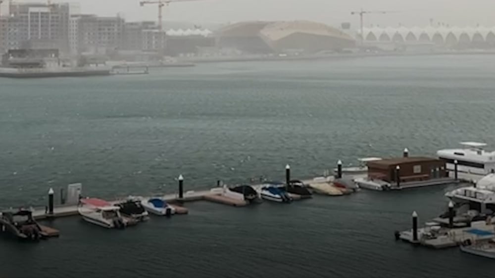 Stormy weather hits UAE