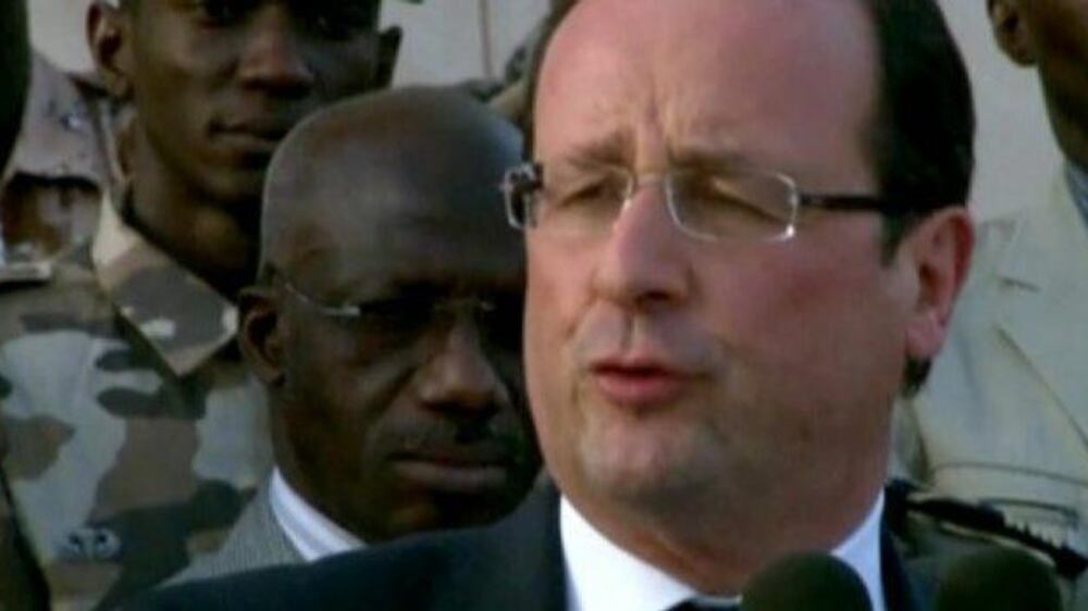 Video: 'France does not intend to remain in Mali' - Hollande