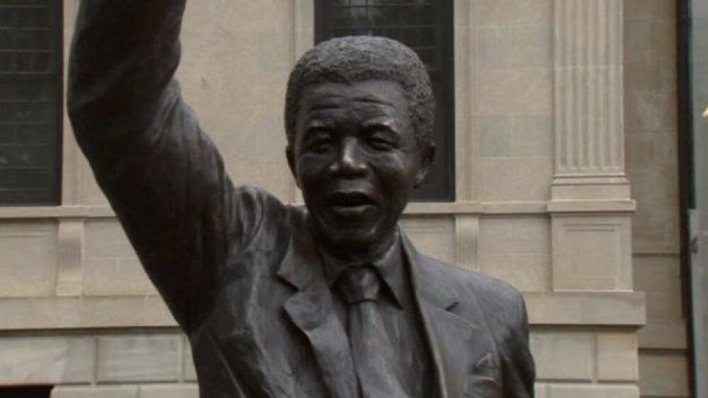 Video: Nelson Mandela's statue unveiled in Washington