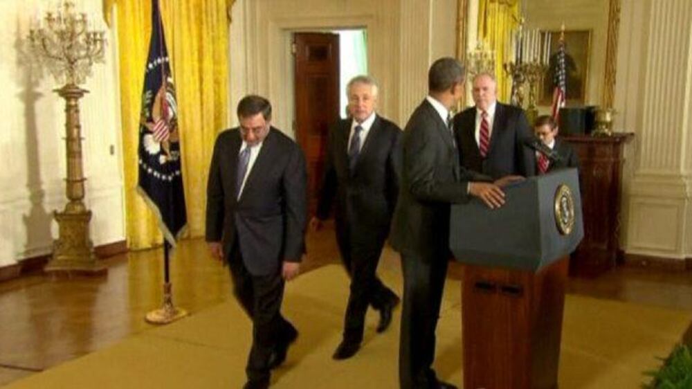 Video: Obama picks Hagel for defense, Brennan for CIA