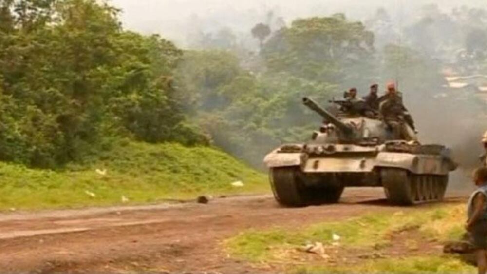 Video: Rebels fight in the democratic republic of congo