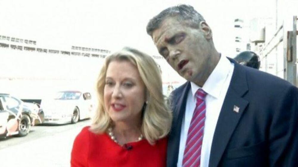 Video: Obama gets stiff competition from zombie candidat