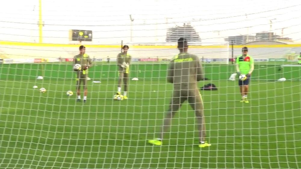 Al Wasl train ahead of Asian Champions League Group C match