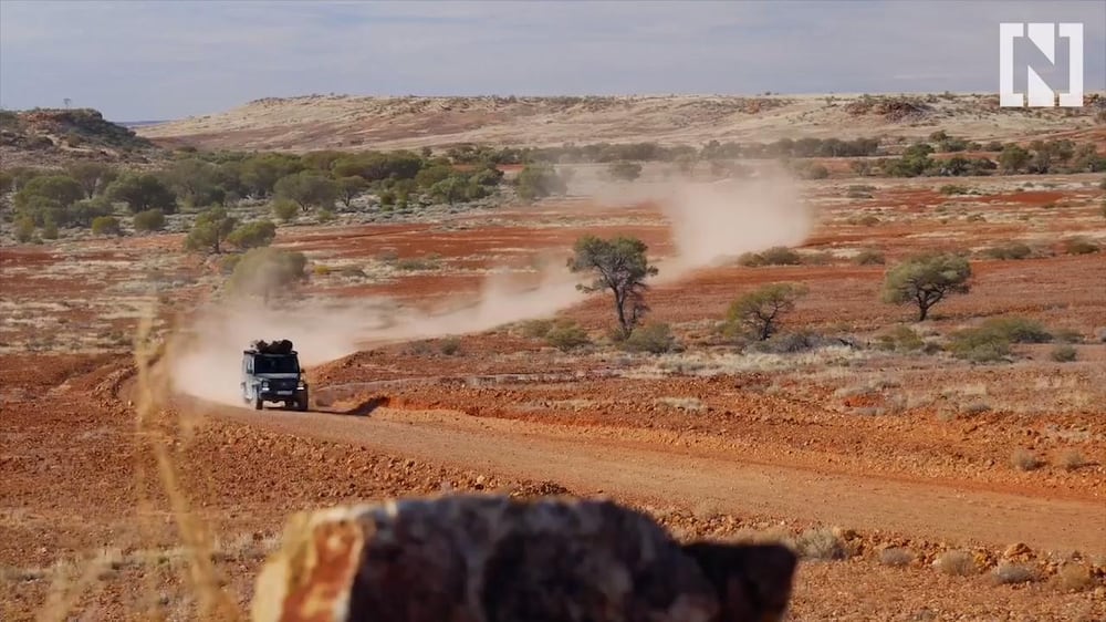 Mercedes-Benz G-Wagen in the Outback
