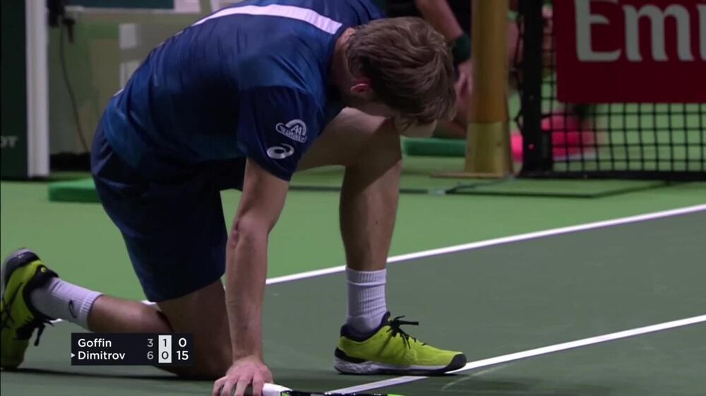 Injury to David Goffin