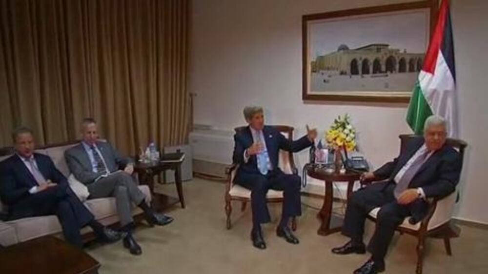 Video: Kerry indicates Israel and Palestine could resume peace talks