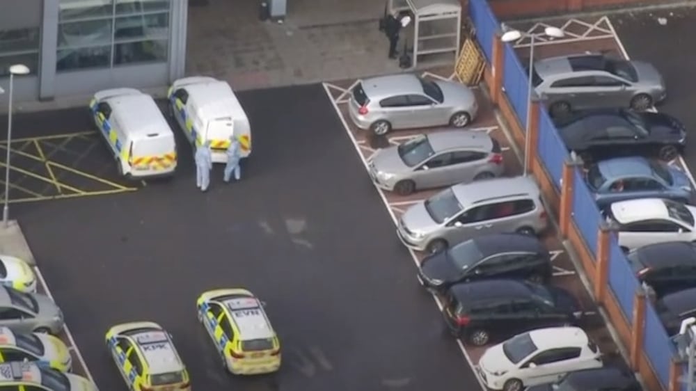 Police officer shot dead in London police station