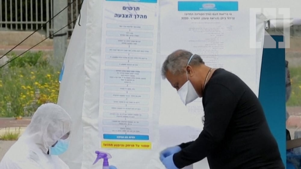 Coronavirus fears fuel the Israeli election