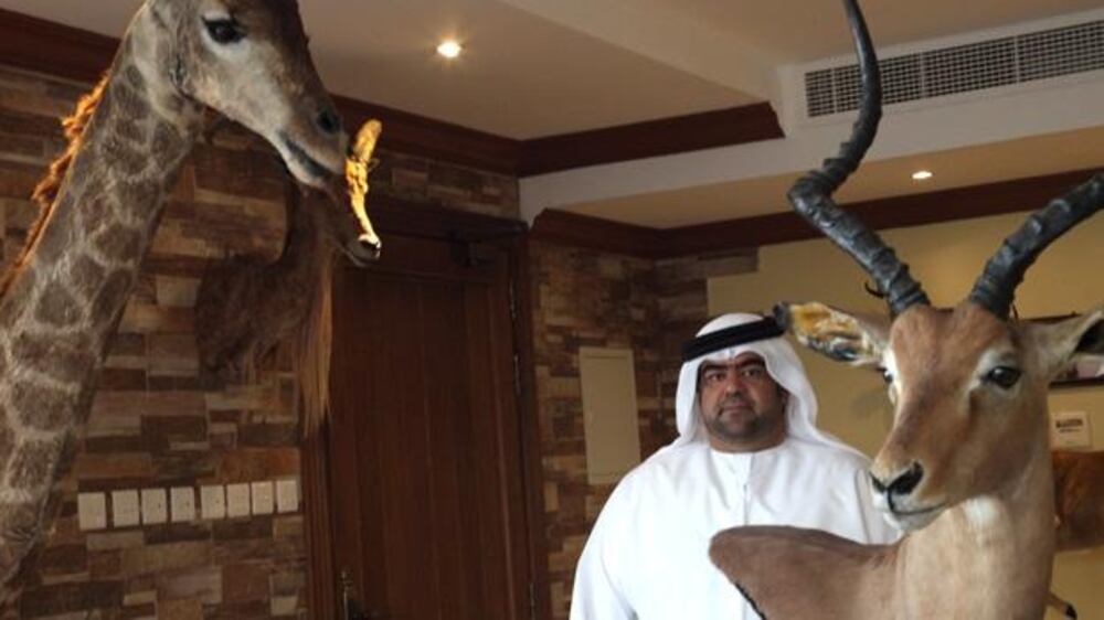 Video: UAE's only Emirati taxidermist