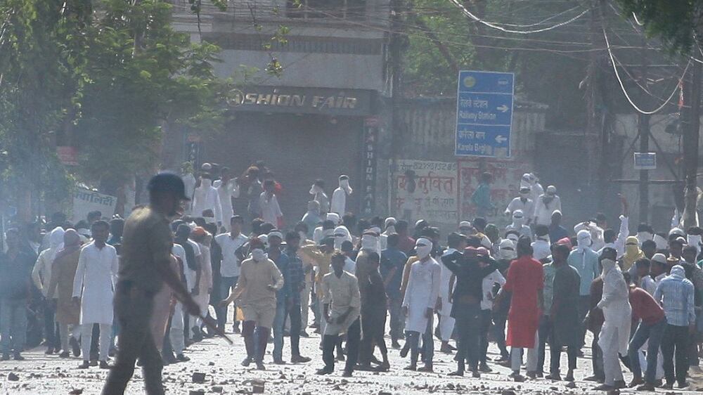 Two protesters killed in India after rallies over remarks against the Prophet Mohammed