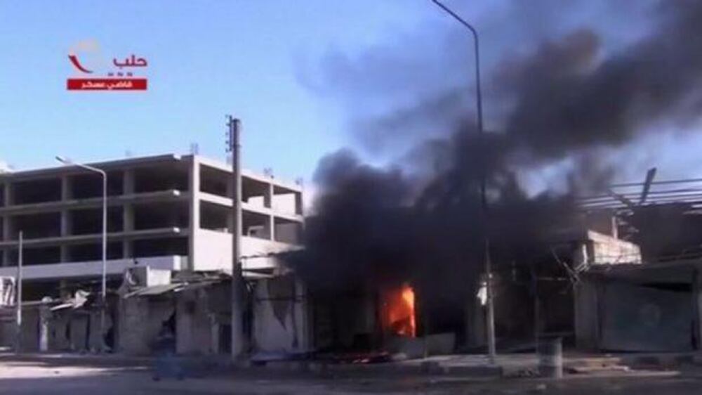 Video: War burns in Syria