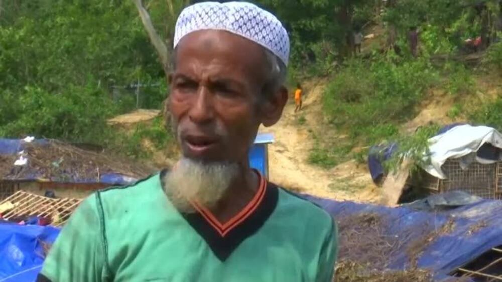 Cyclone Mora tears through Rohingya refugee camps - video