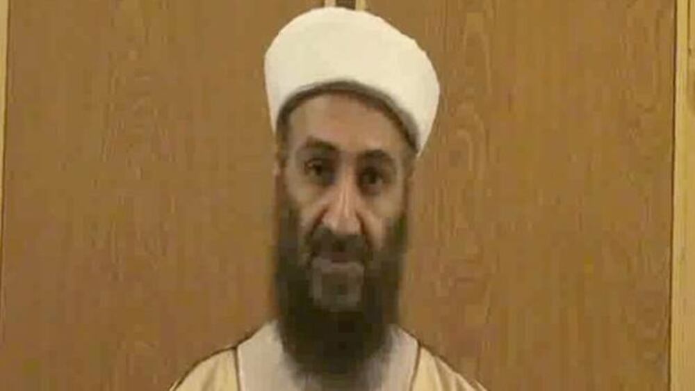 Edited video extracts of Osama bin Laden released by the US