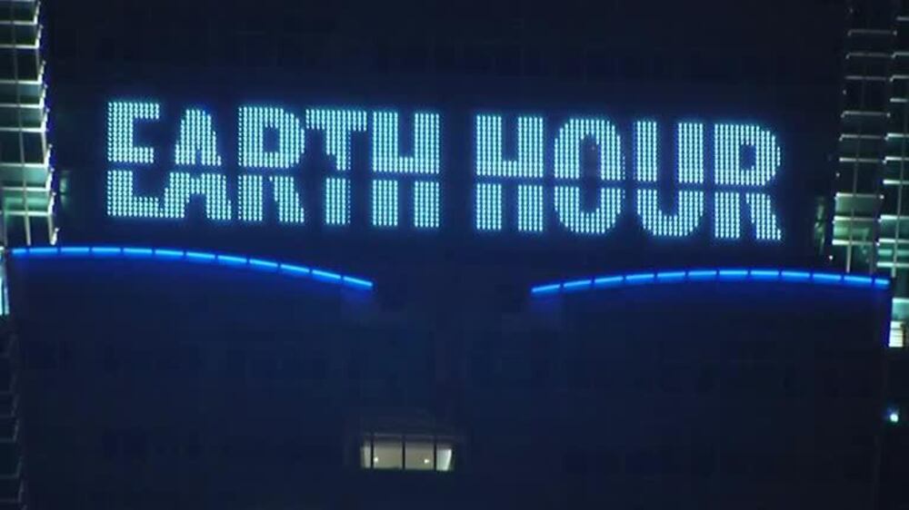 The world switches off for Earth Hour - video