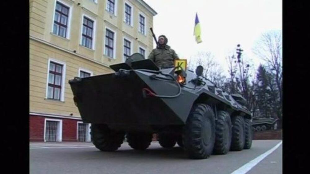 Video: Ukraine army on high alert
