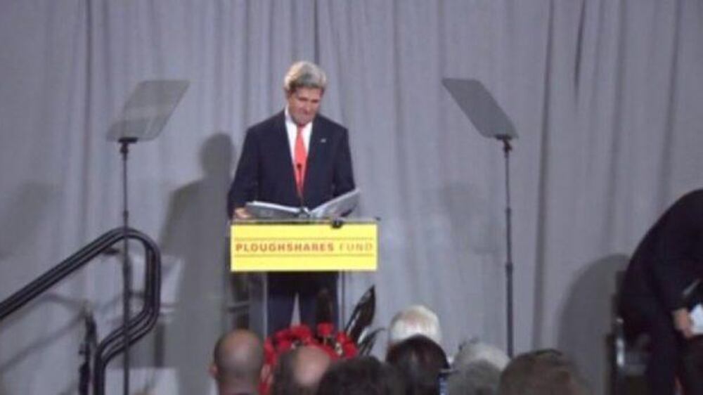 Video: Nuclear 'action not words' - Kerry