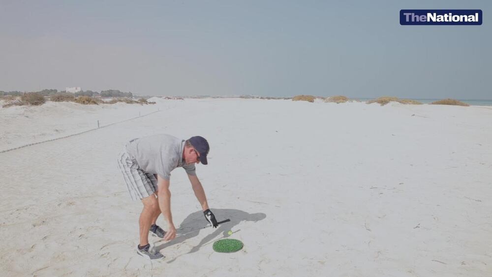 How to play sand golf