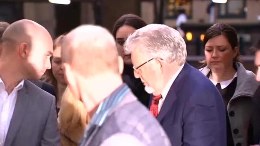 Video: Rolf Harris pleads not guilty to child abuse chargers