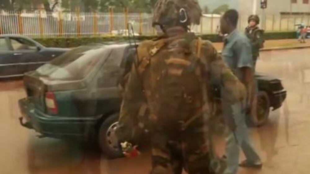 Video: French troops clash with Central African Republic gunmen